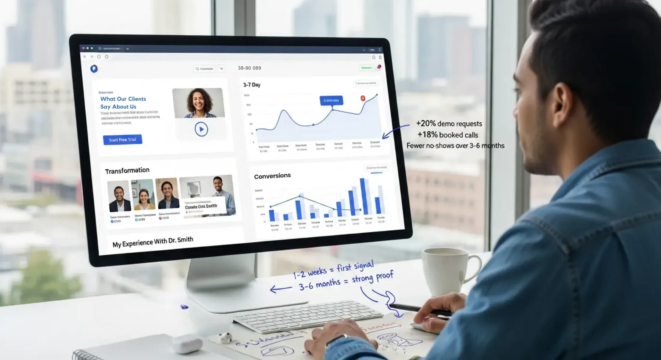 how fast do video testimonials work