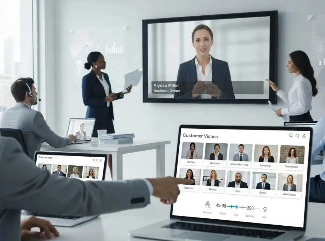 video testimonials for sales teams building a library