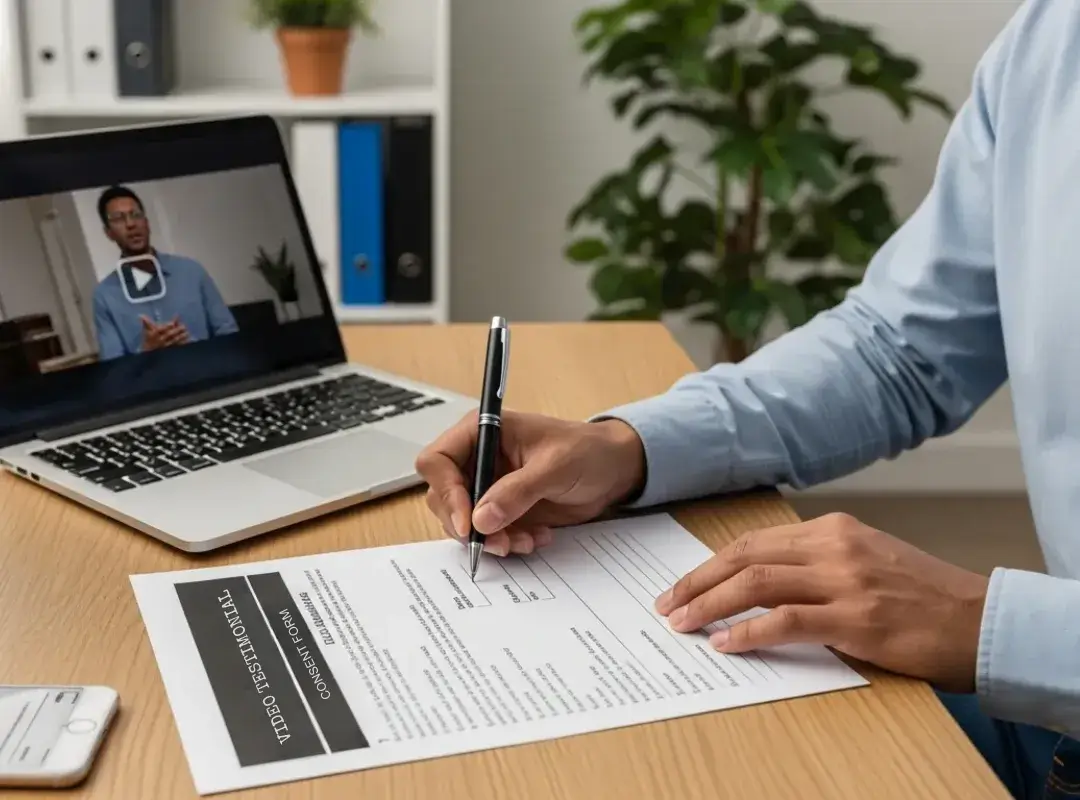 video testimonial consent form template